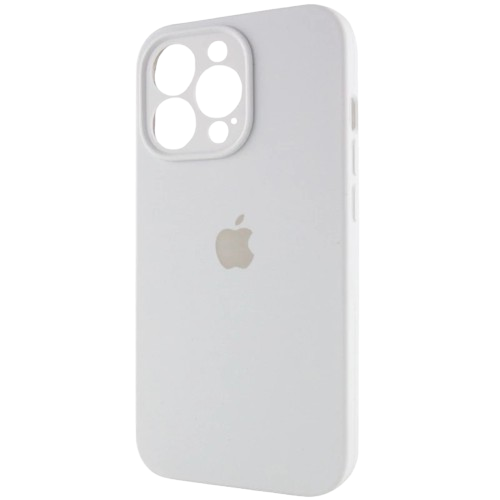 Apple silicone case FULL iPhone 15 Pro Max White